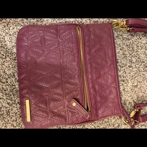 Purple/pink Kenneth Cole Reaction crossbody purse